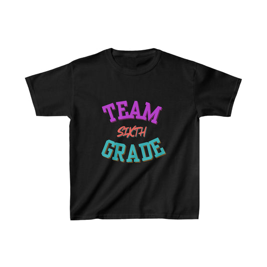 Team Sixth Grade Kids Cotton™ Tee