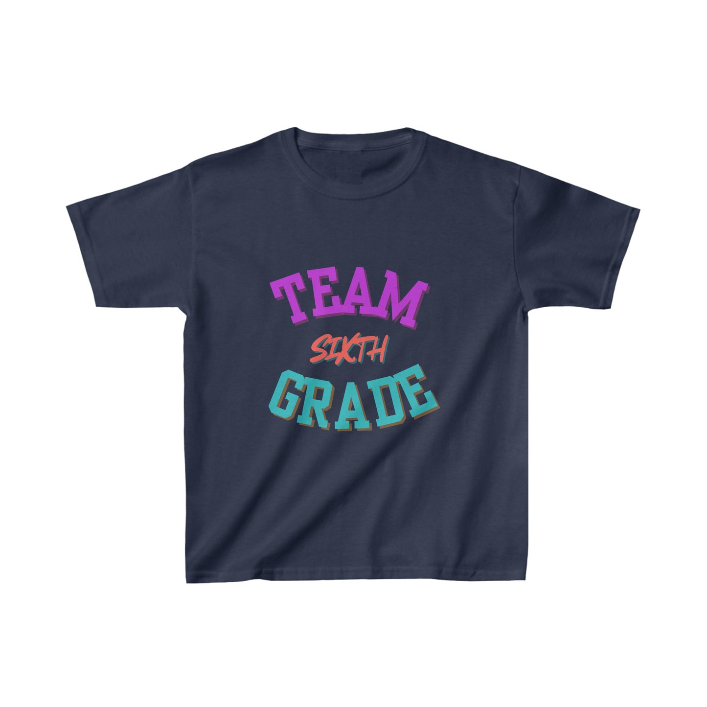 Team Sixth Grade Kids Cotton™ Tee