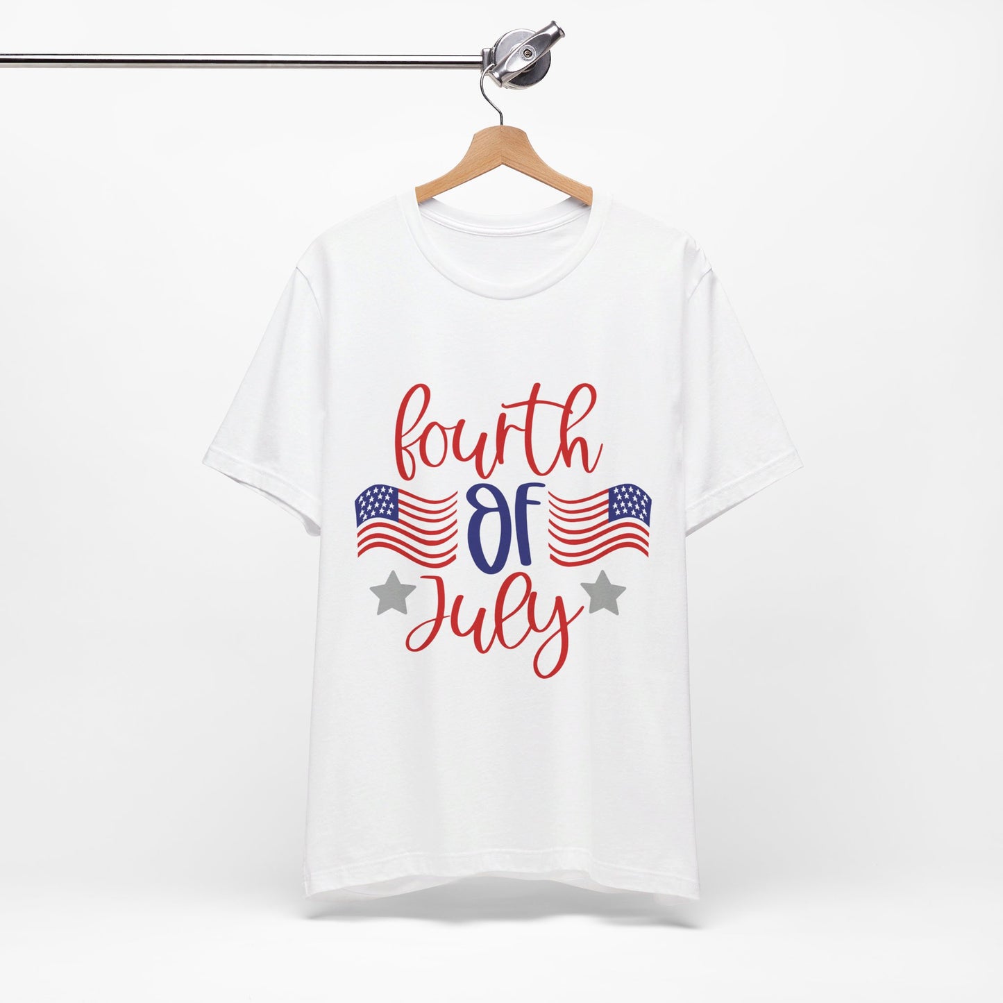 Fourth of July Unisex Jersey Short Sleeve Tee