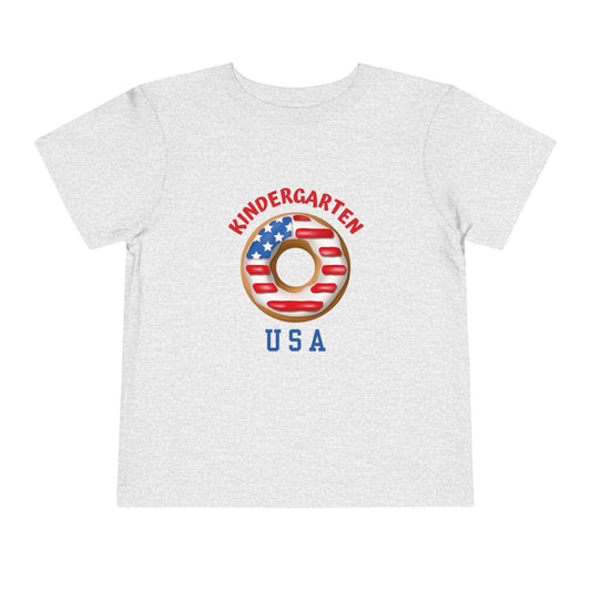 Kindergarten USA Toddler Short Sleeve Tee