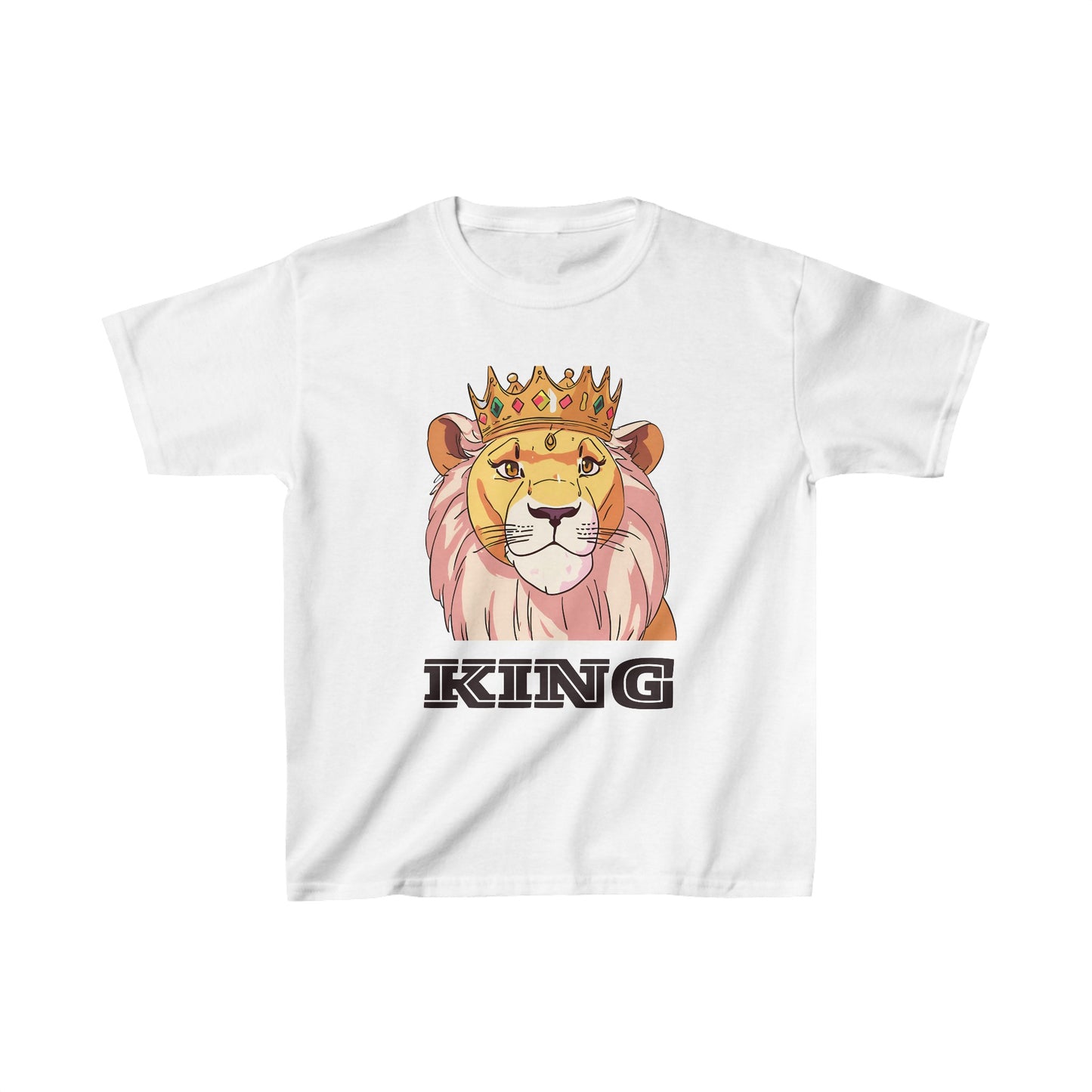 Friendly King Lion Kids Heavy Cotton™ Tee