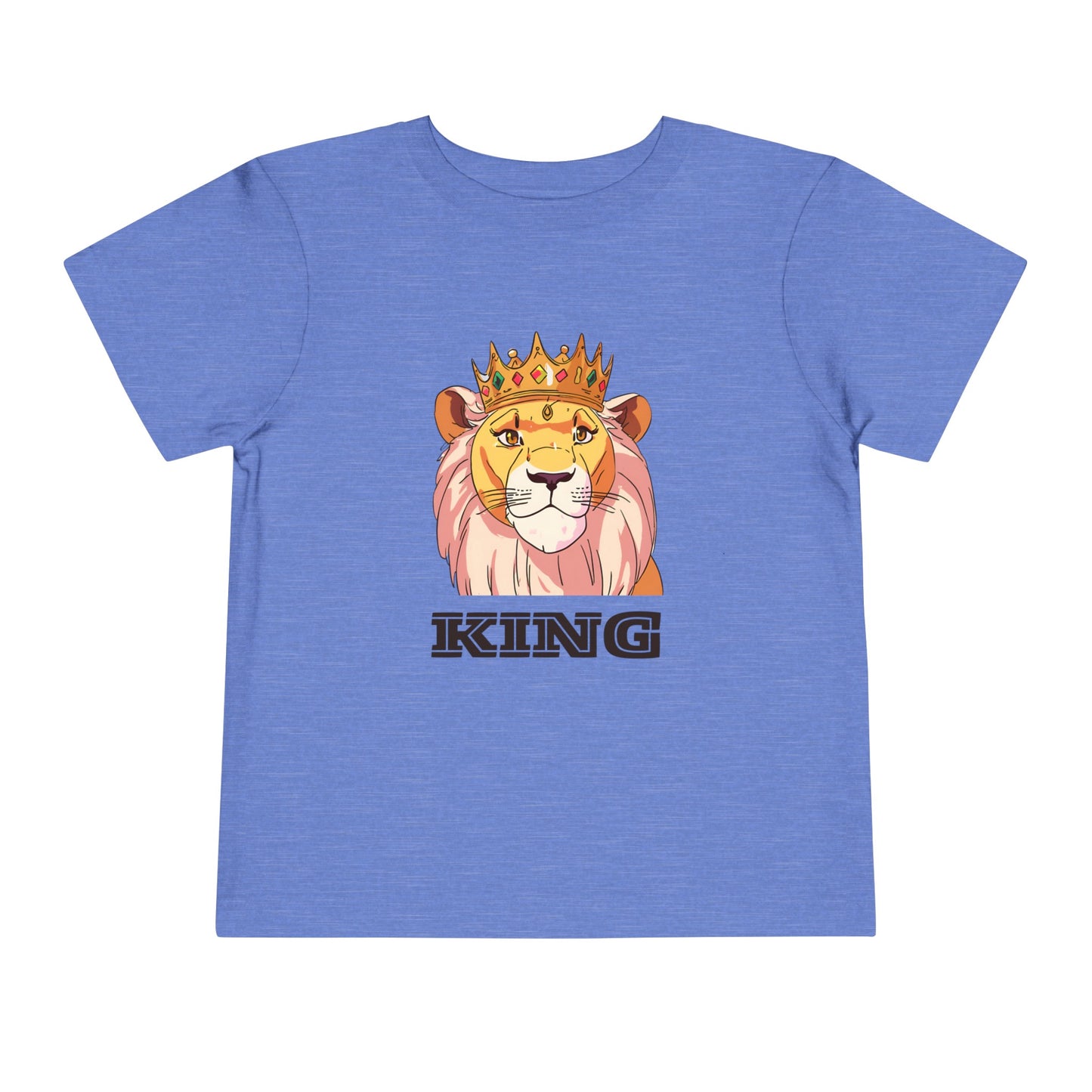 Friendly King Lion Toddler Short Sleeve Tee