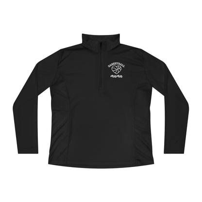 Basketball Mama Quarter-Zip Pullover