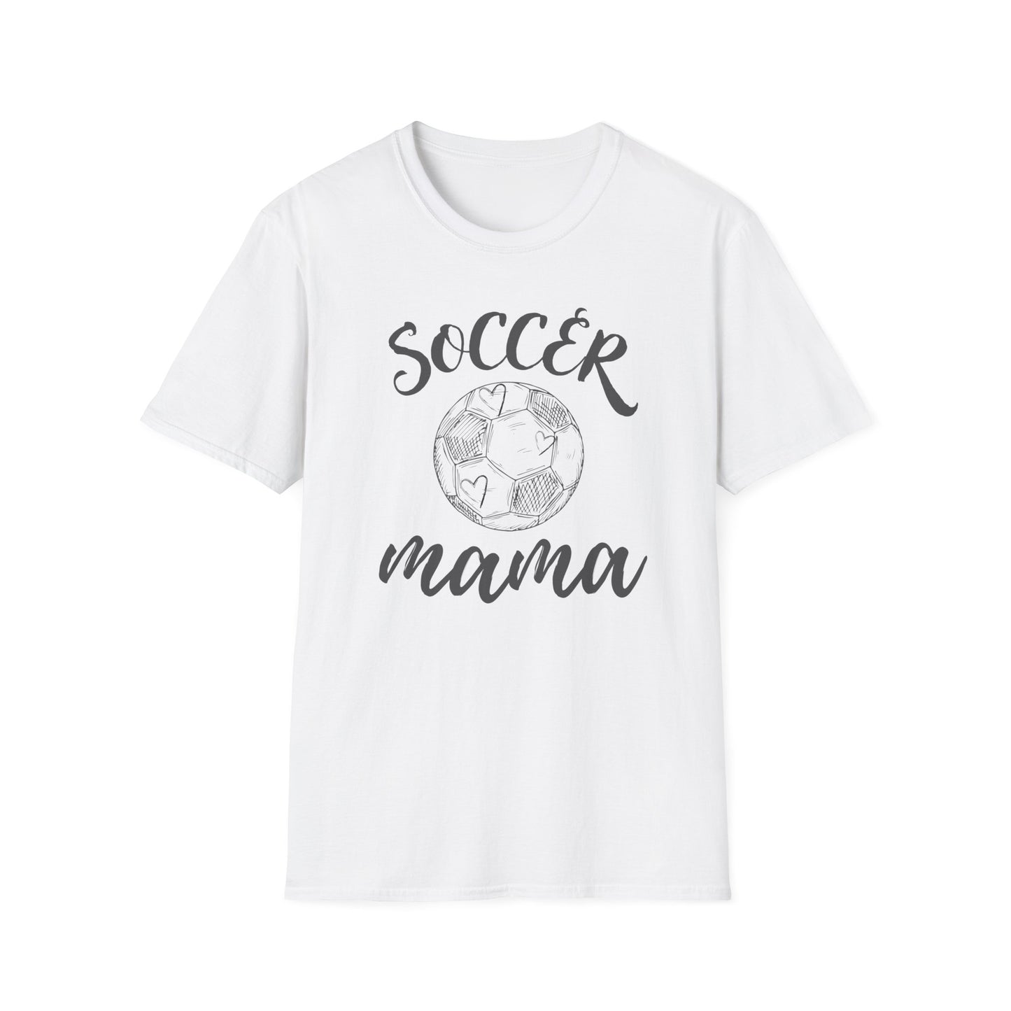 Soccer Mama Script Unisex Softstyle T-Shirt