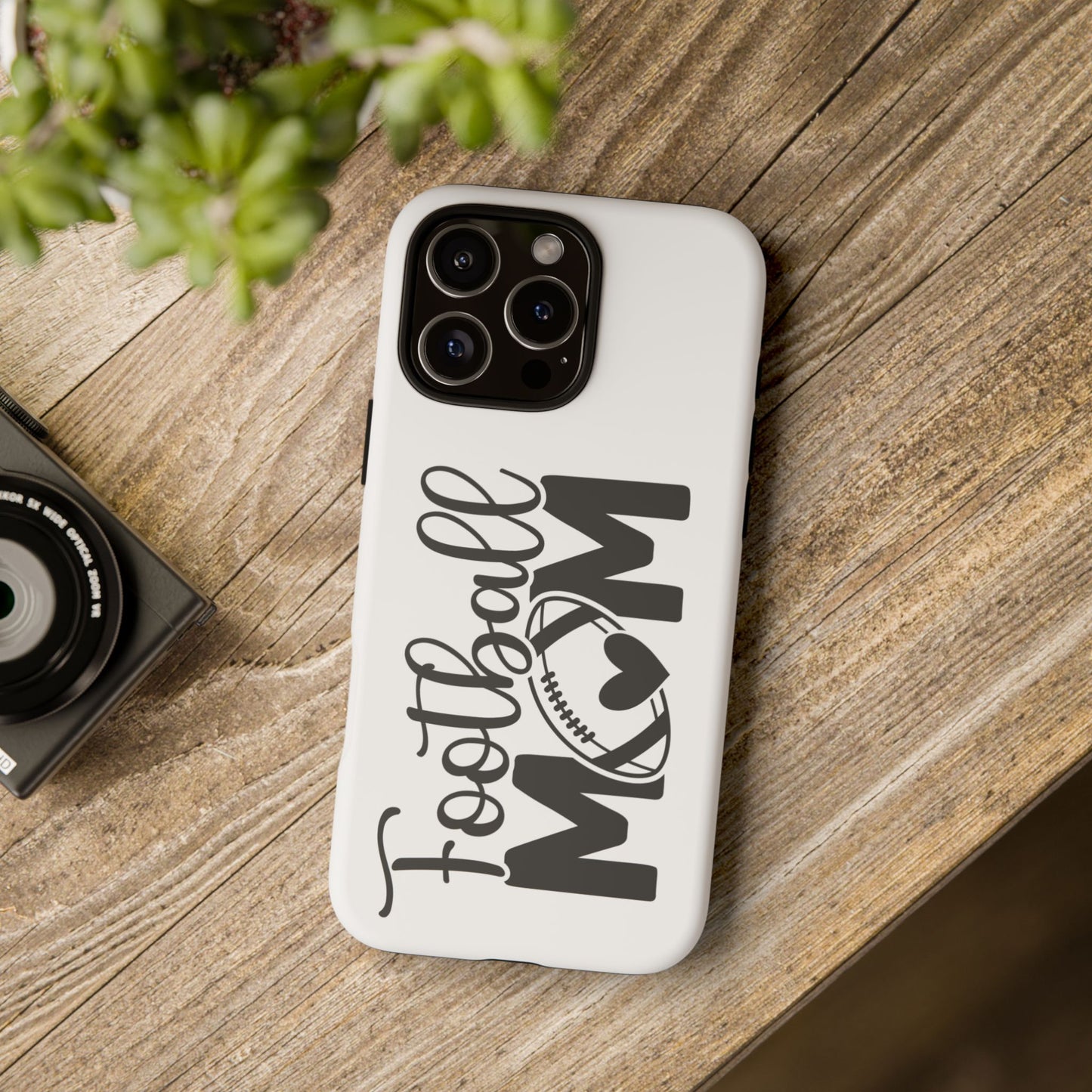 Football Mom iPhone, Samsung Galaxy and Google Pixel Tough Case