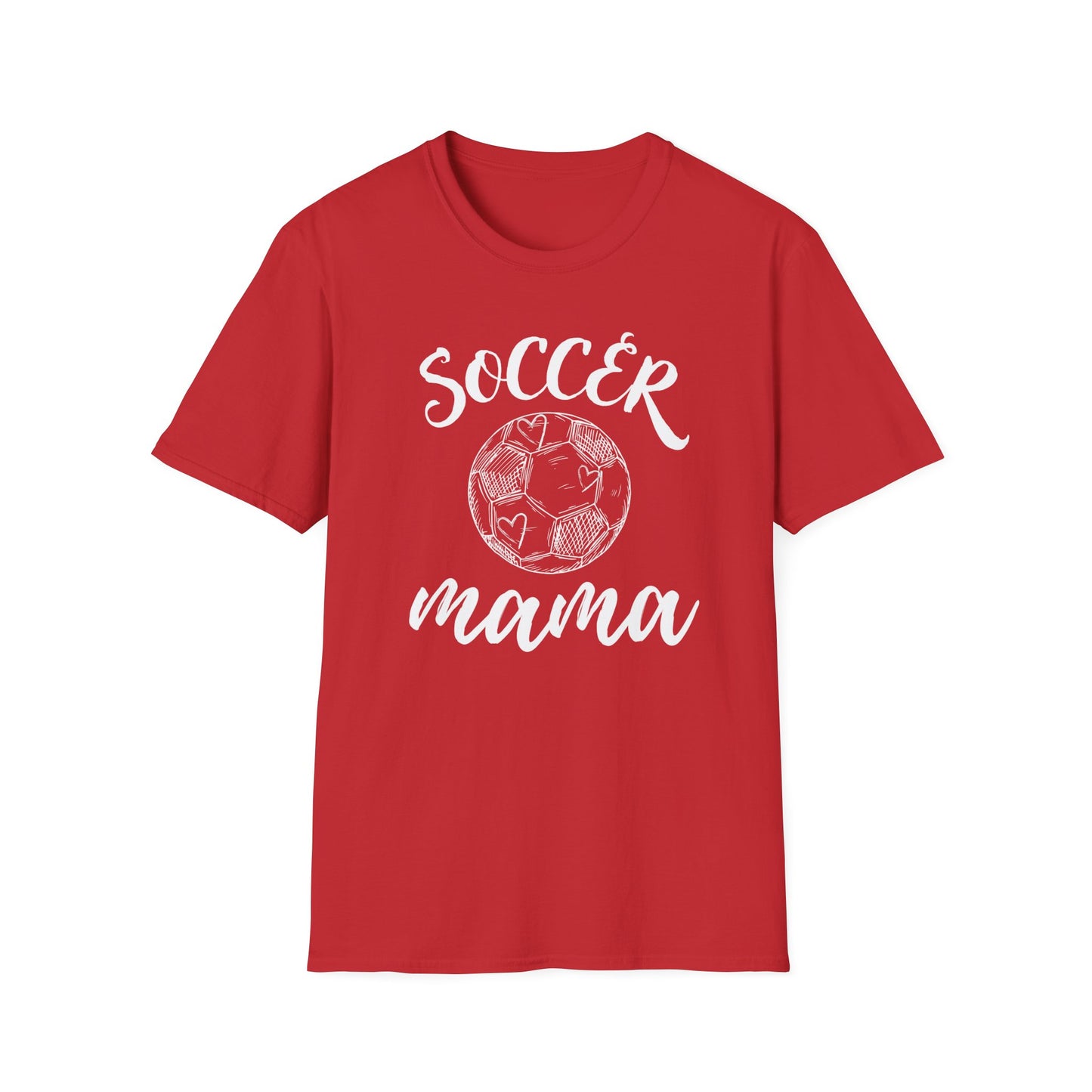 Soccer Mama Script Unisex Softstyle T-Shirt