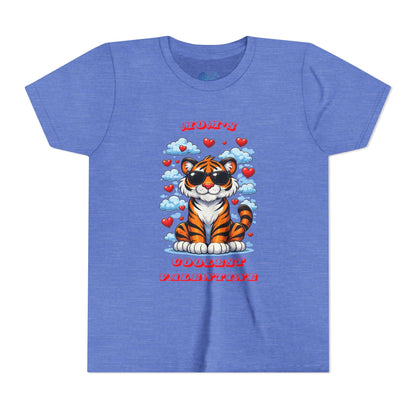 Youth Tee — "Mom's Coolest Valentine" Kids Graphic T-Shirt