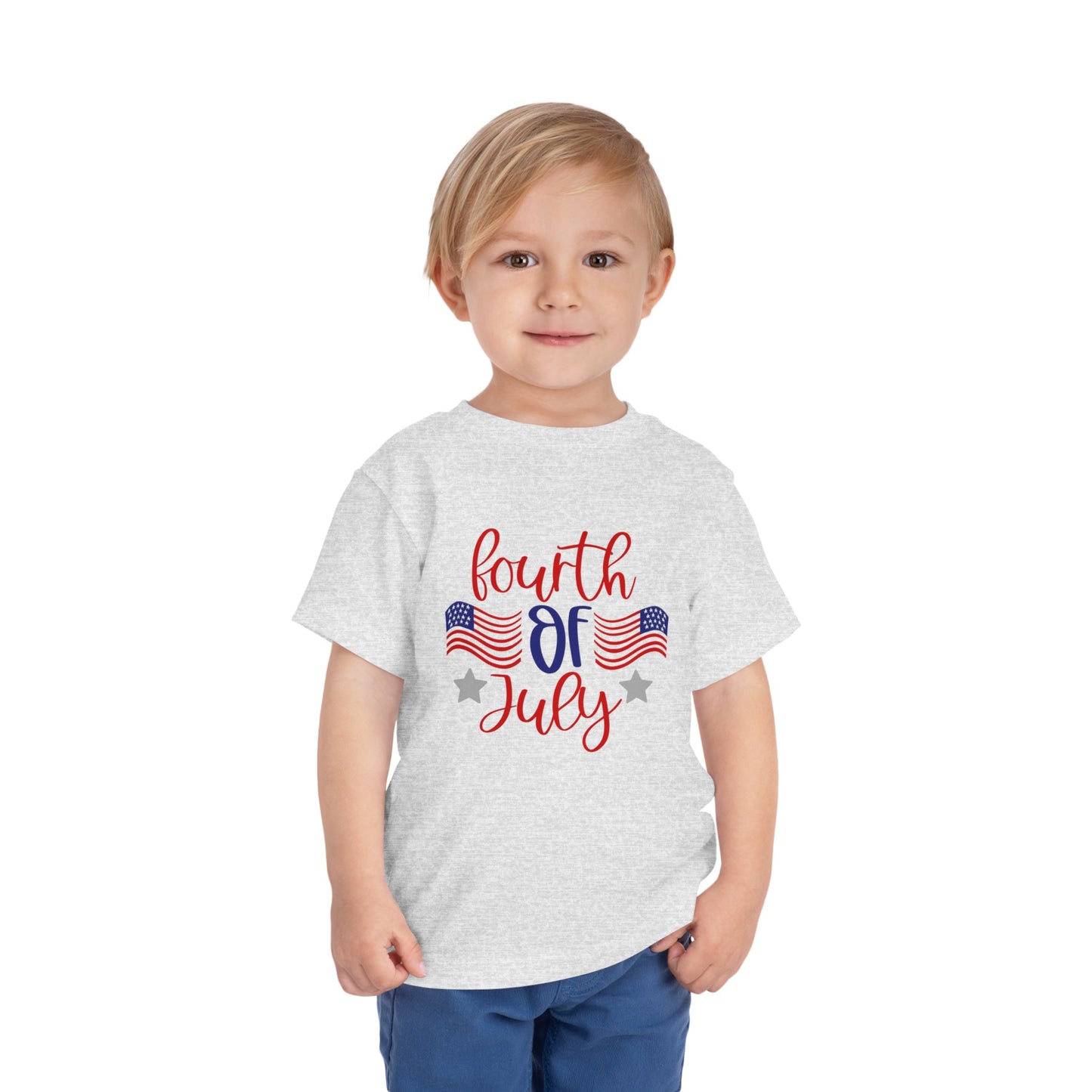 Toddler Fourth of July Short Sleeve Tee