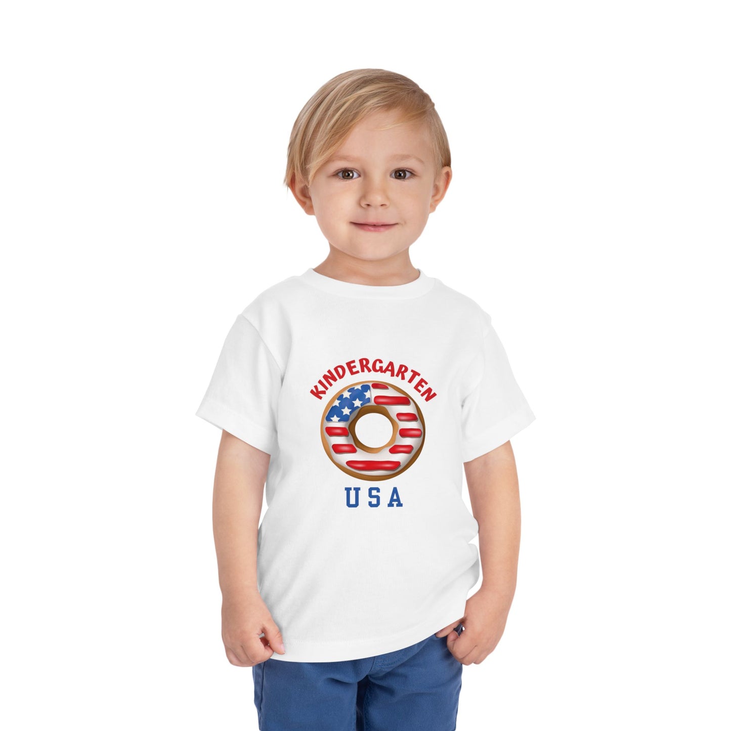 Kindergarten USA Toddler Short Sleeve Tee