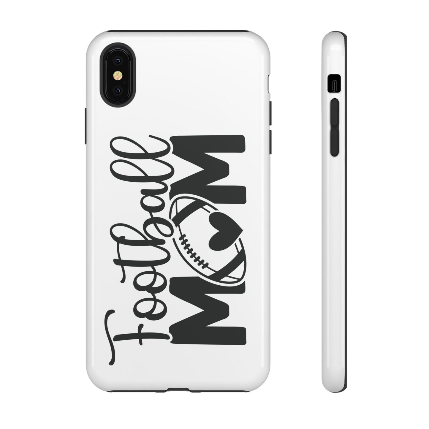 Football Mom iPhone, Samsung Galaxy and Google Pixel Tough Case