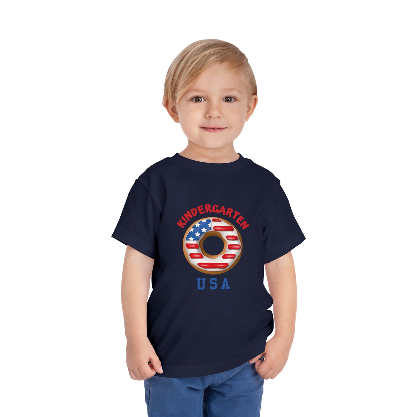 Kindergarten USA Toddler Short Sleeve Tee