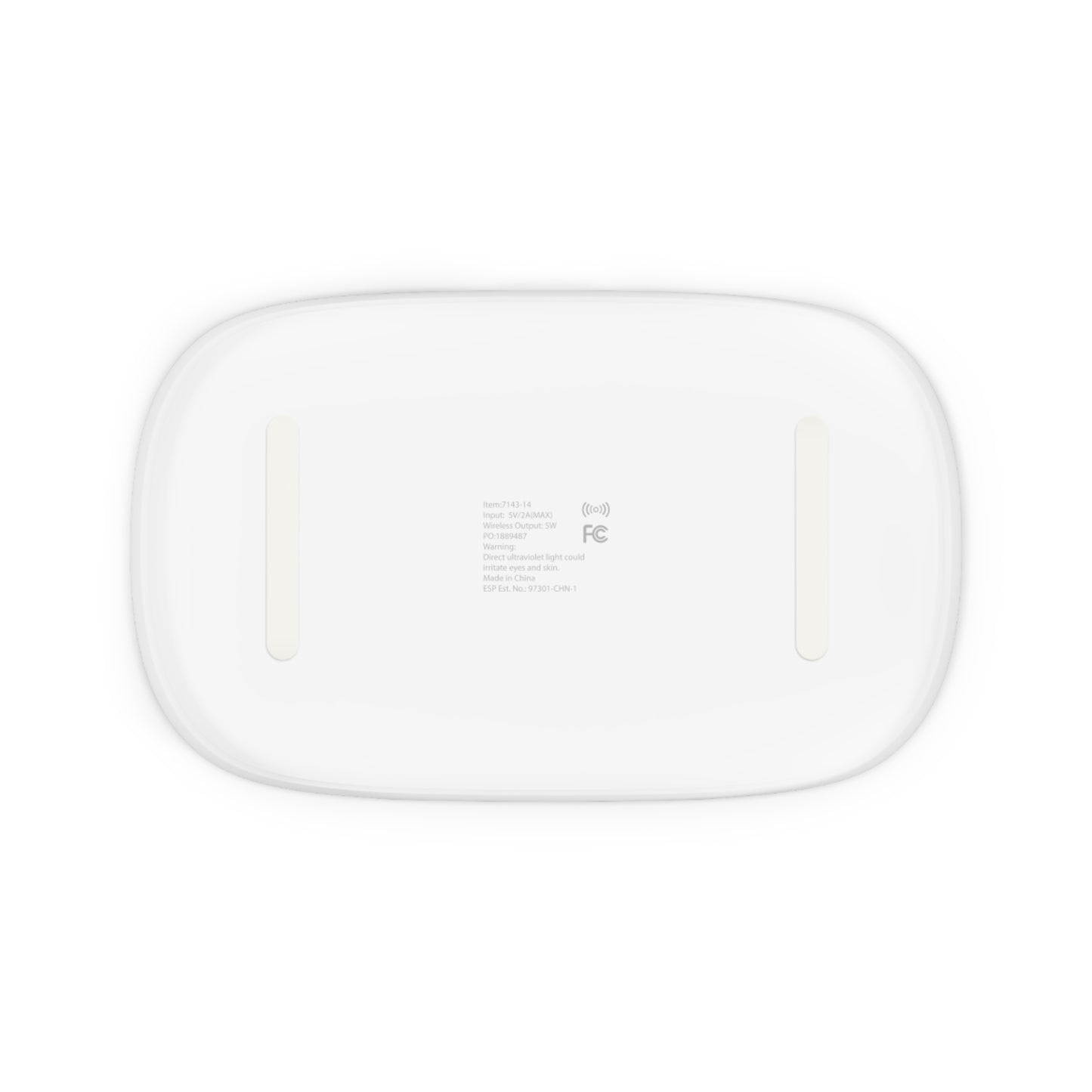 UV Phone Sanitizer & Wireless Charger for Teachers - Best Teacher in the World Design
