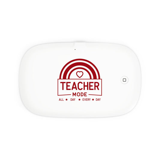 UV Phone Sanitizer & Wireless Charger for Teachers - Teacher Mode All Day Every Day