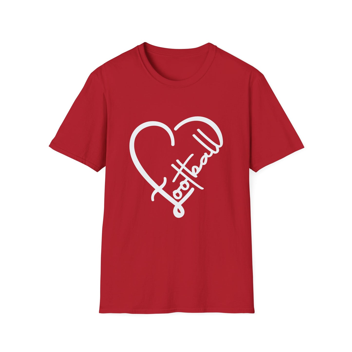 Love Football Unisex Softstyle T-Shirt