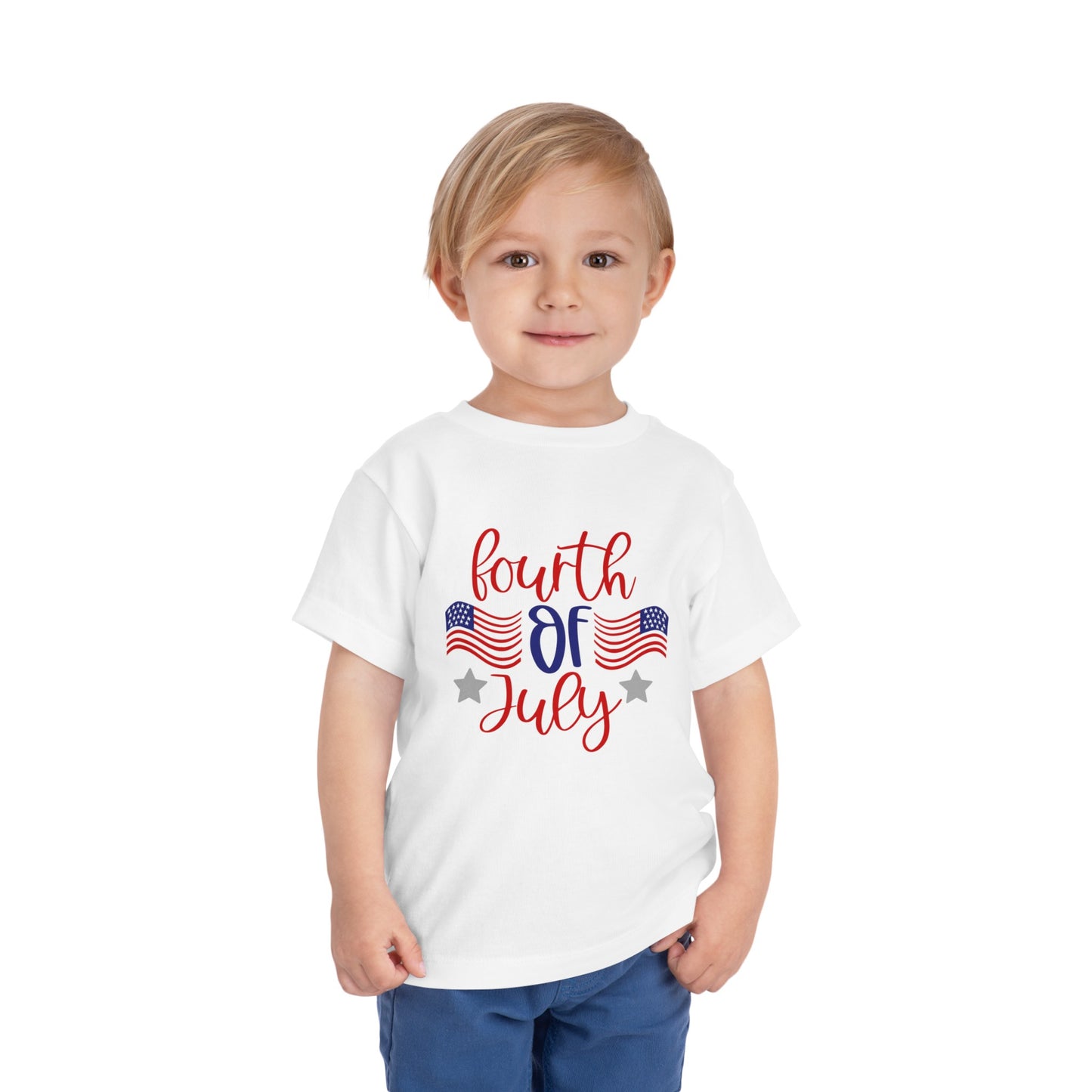 Toddler Fourth of July Short Sleeve Tee