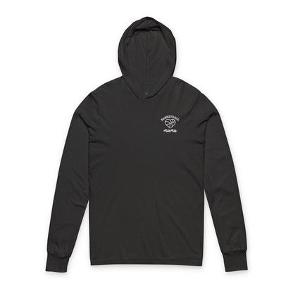 Basketball Mom Hooded Long Sleeve Tee