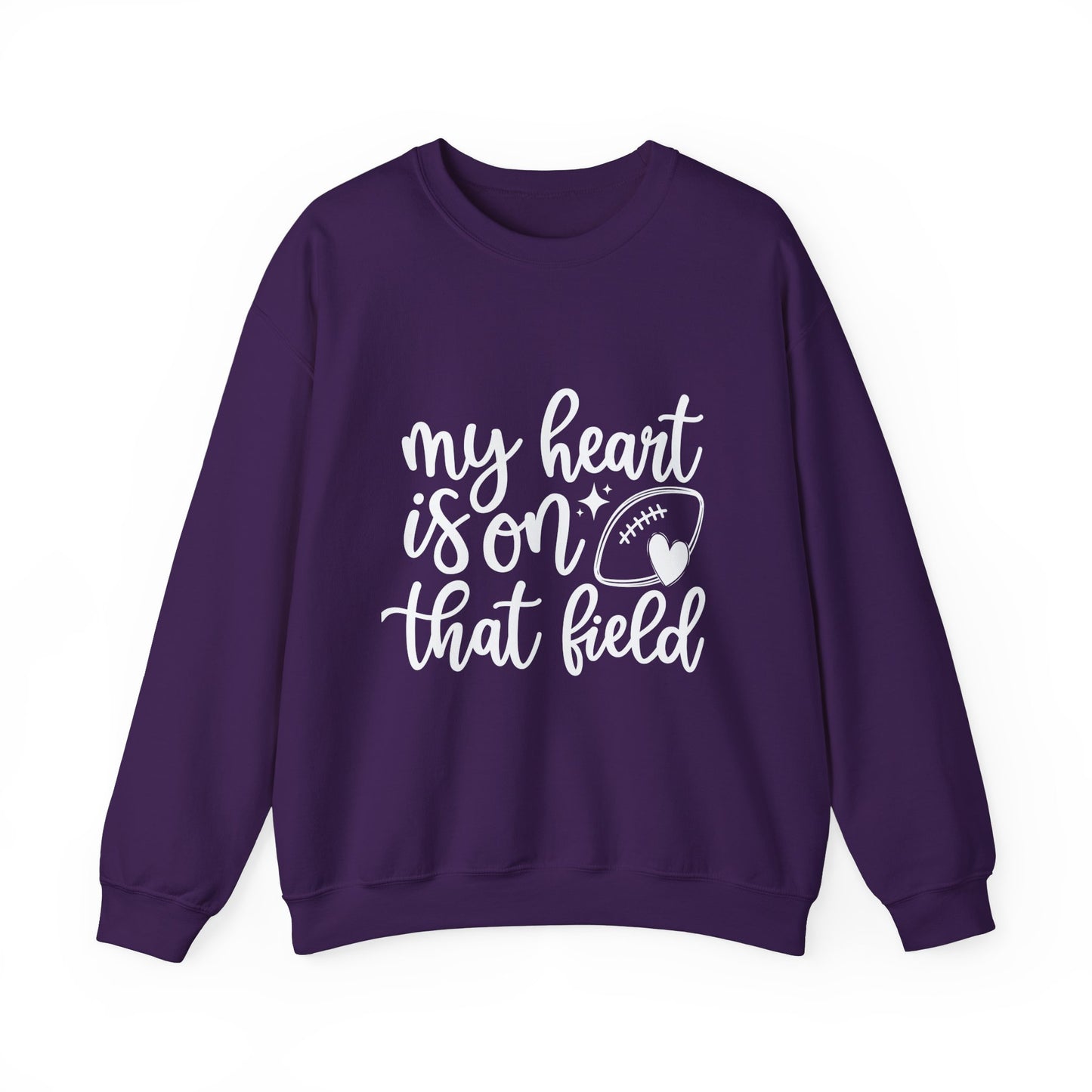 My Heart is on that Field Unisex Crewneck Sweatshirt