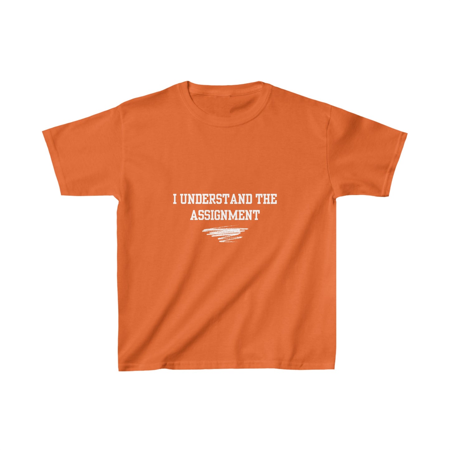 I Understand the Assignment Back to School Kids Cotton™ Tee