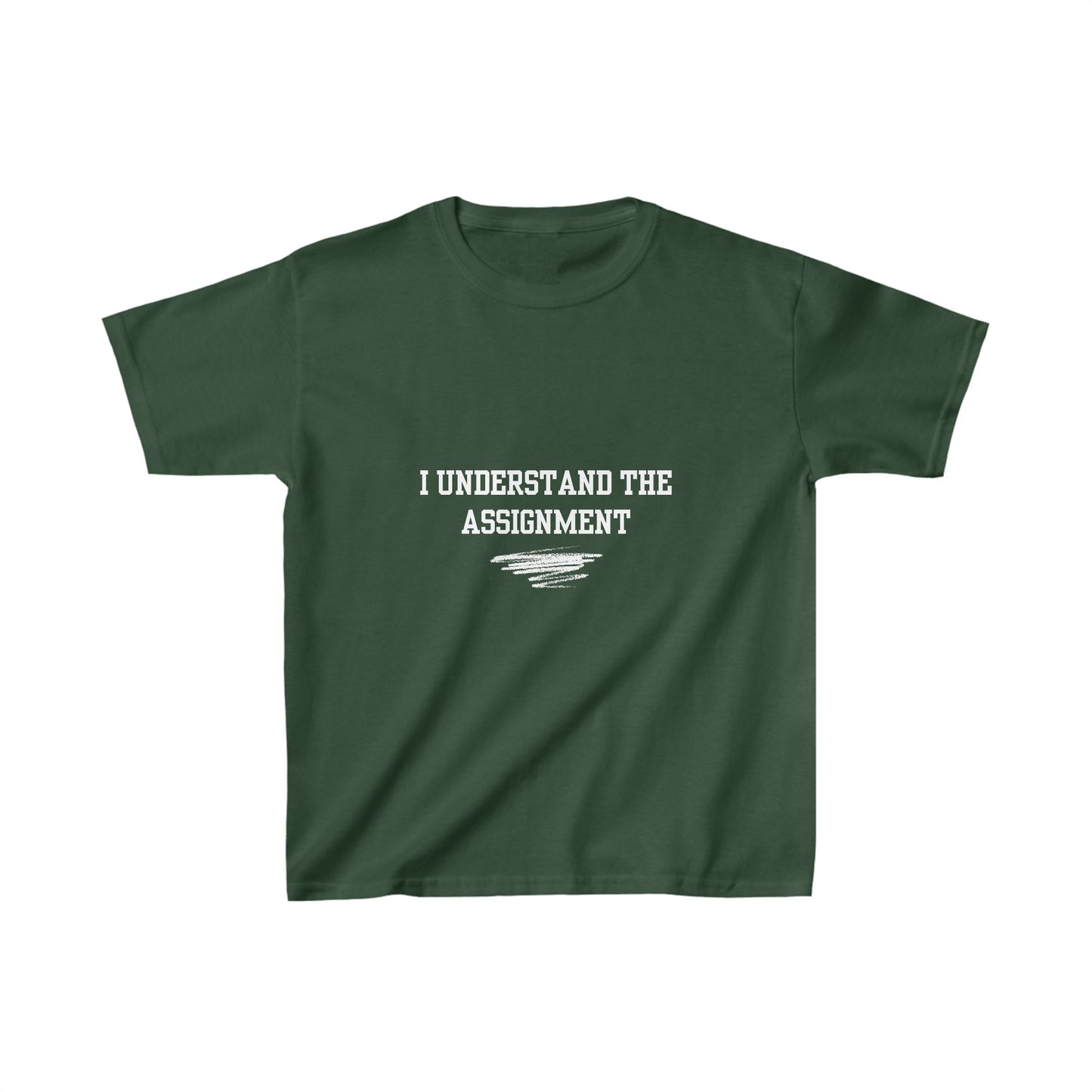 I Understand the Assignment Back to School Kids Cotton™ Tee