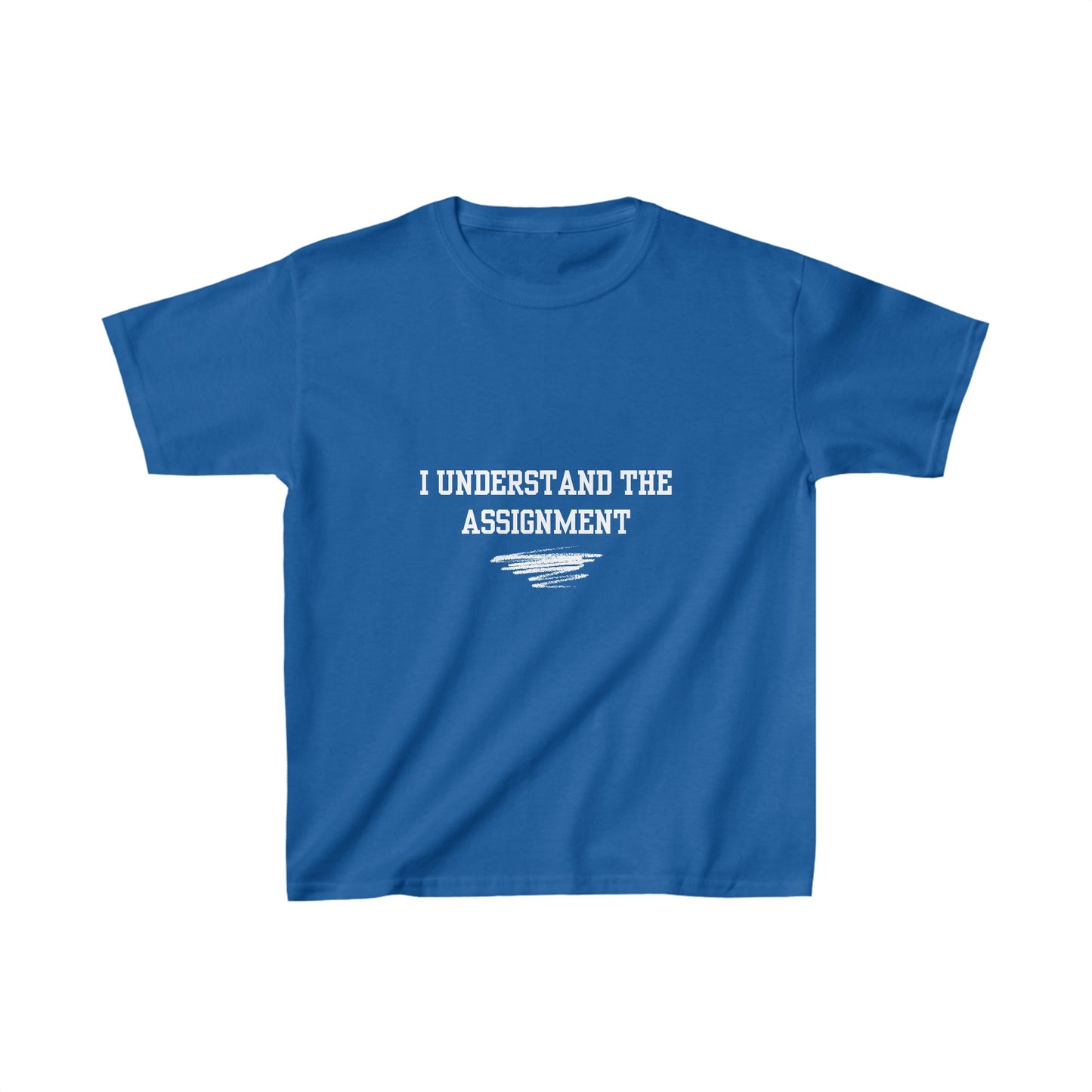 I Understand the Assignment Back to School Kids Cotton™ Tee