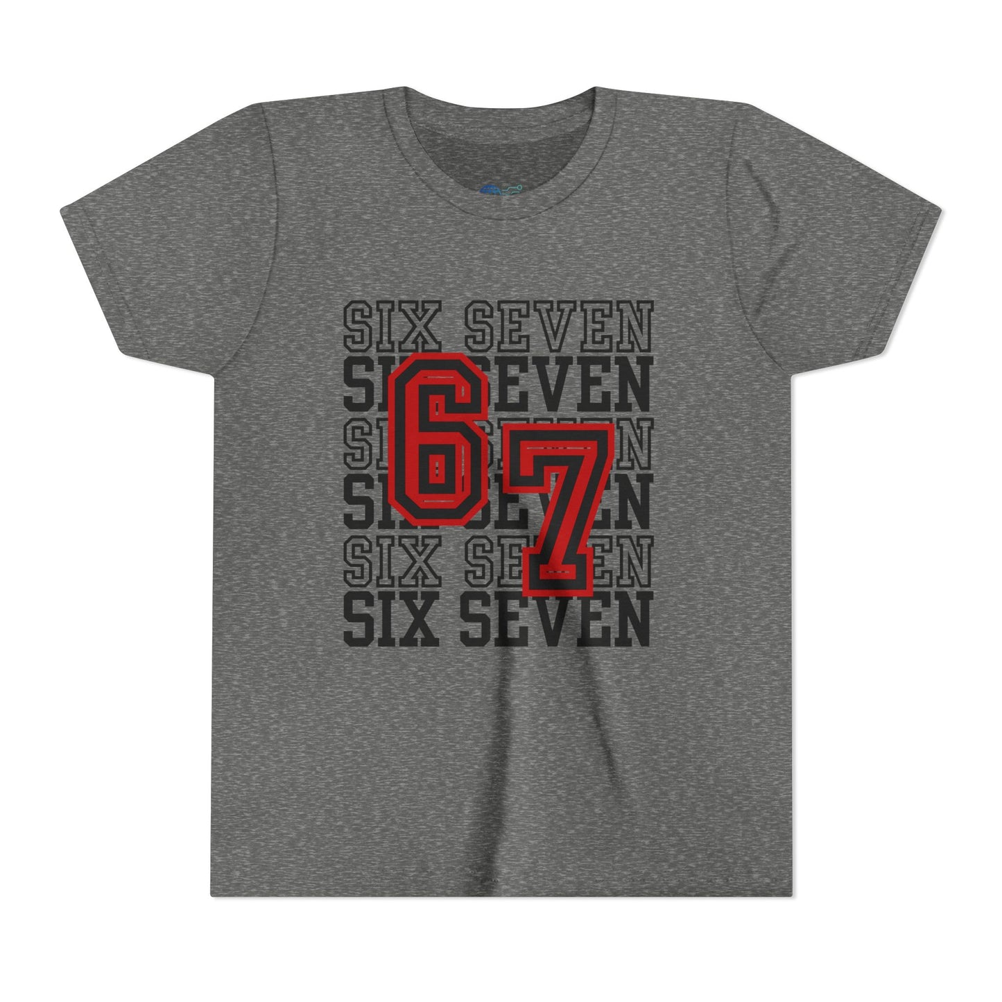 SIX SEVEN Unisex Crew Neck Short Sleeve Soft Graphic T-Shirt