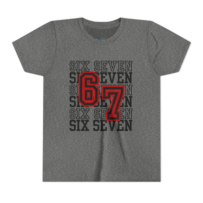 SIX SEVEN Unisex Crew Neck Short Sleeve Soft Graphic T-Shirt