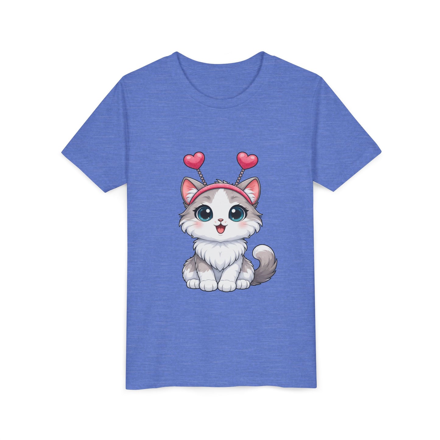 Youth Short Sleeve Cat Graphic Tee