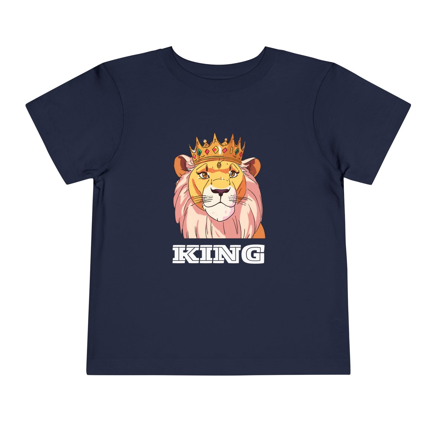 Friendly King Lion Toddler Short Sleeve Tee