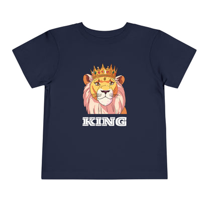 Friendly King Lion Toddler Short Sleeve Tee