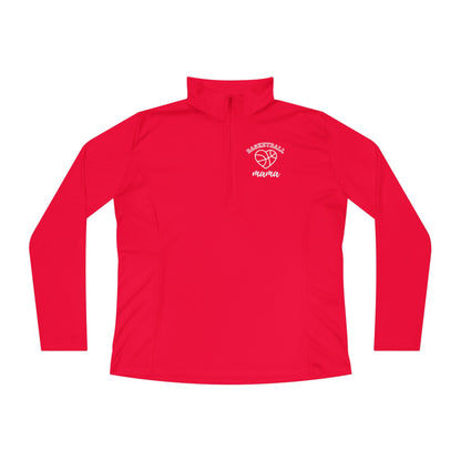 Basketball Mama Quarter-Zip Pullover