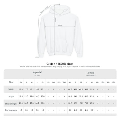 Youth Hoodie — Mom's Coolest Valentine - Cat with Sunglasses & Hearts — Kids Graphic Sweatshirt Hoodie