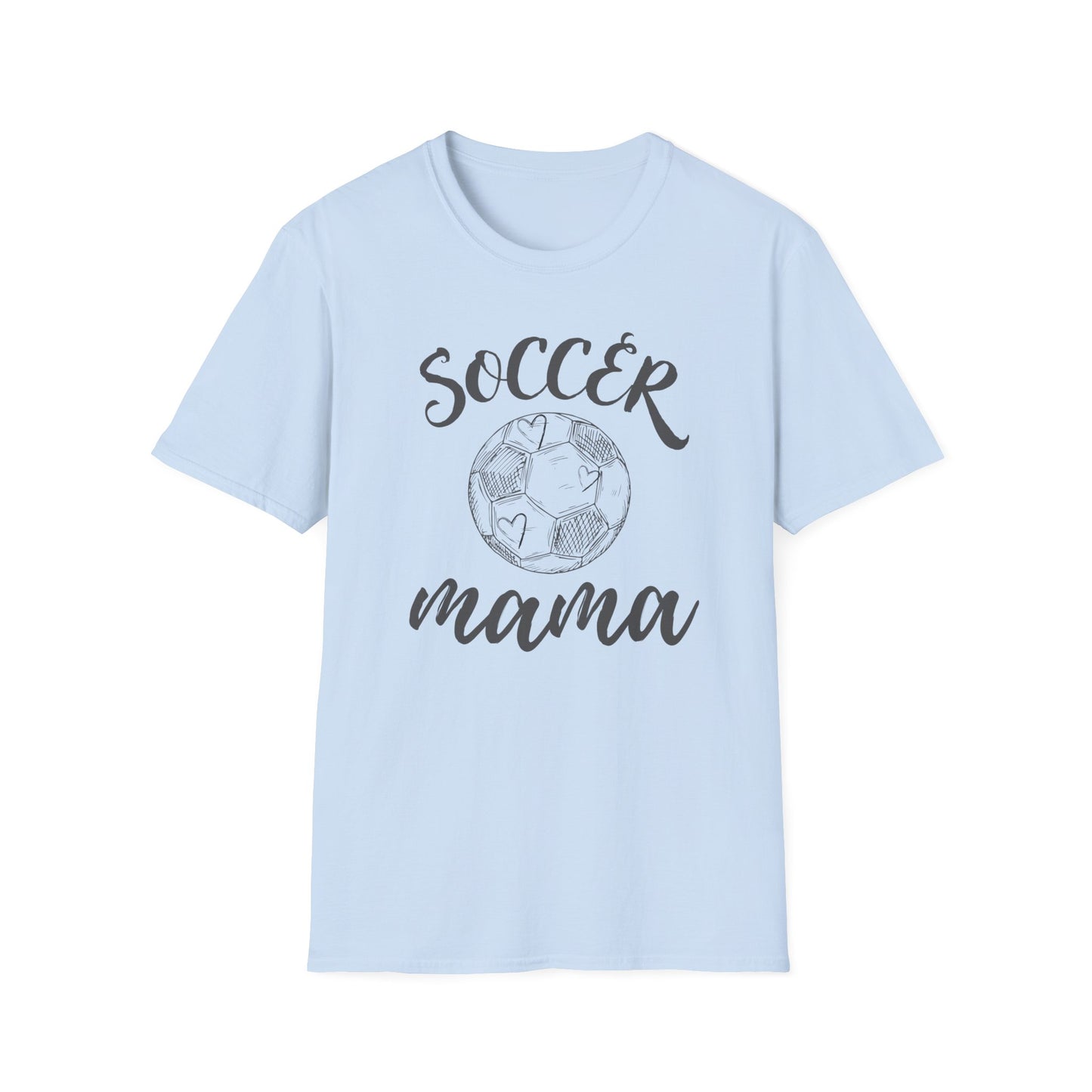 Soccer Mama Script Unisex Softstyle T-Shirt