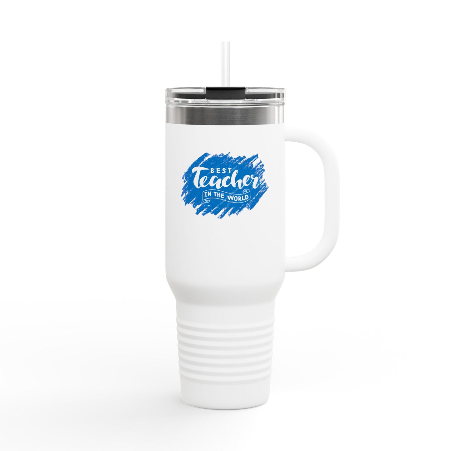 Travel Mug Best Teacher in the World Teacher Appreciation Gift