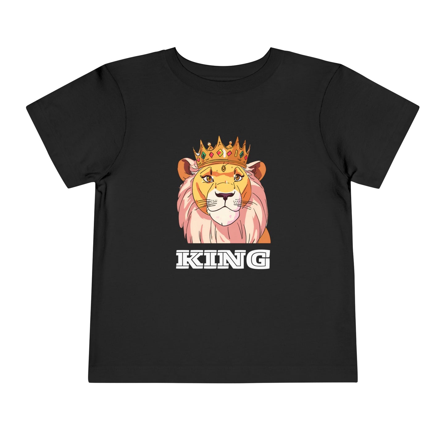 Friendly King Lion Toddler Short Sleeve Tee