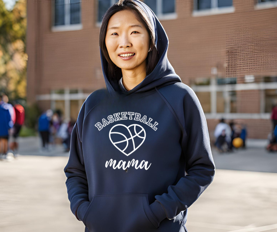 Basketball Mama Unisex-Fit Heavy Blend™ Hooded Sweatshirt