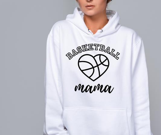 Basketball Mama Unisex-Fit Heavy Blend™ Hooded Sweatshirt