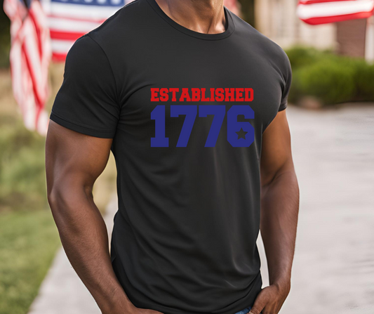 Established 1776 Men's Unisex Softstyle T-Shirt