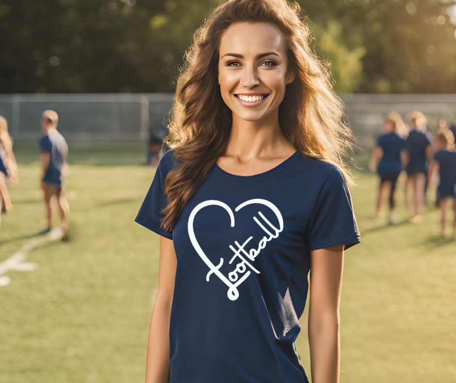 Love Football Unisex Softstyle T-Shirt