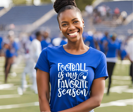 Football is my Favorite Season Unisex Softstyle T-Shirt