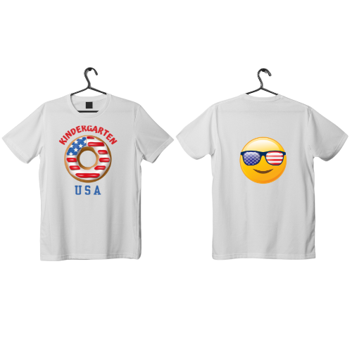 Kindergarten USA Toddler Short Sleeve Tee