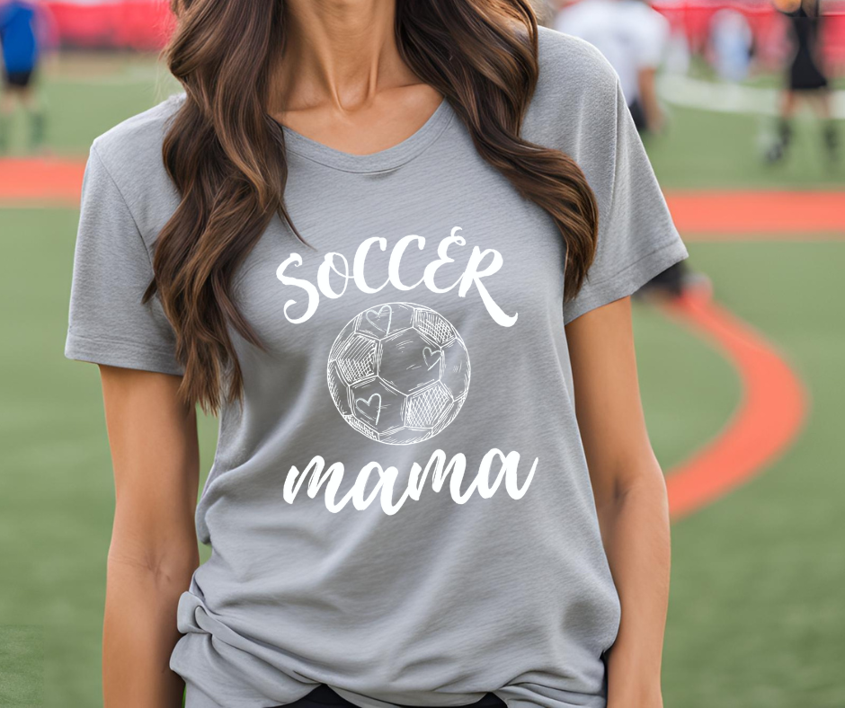 Soccer Mama Script Unisex Softstyle T-Shirt